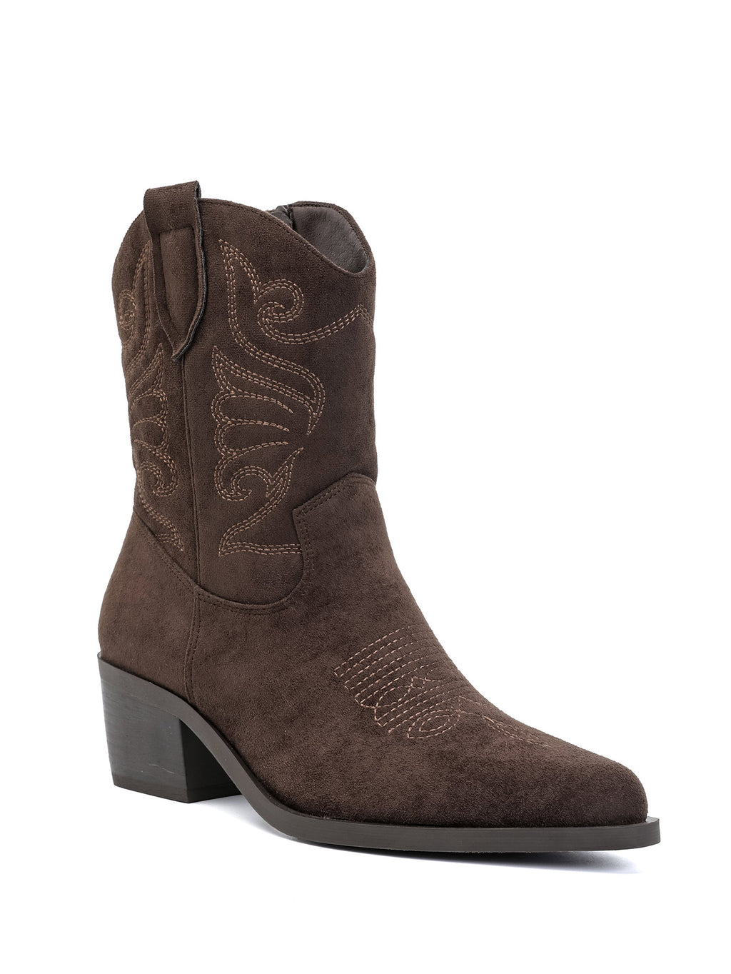 Sadie Western Boot - Brown