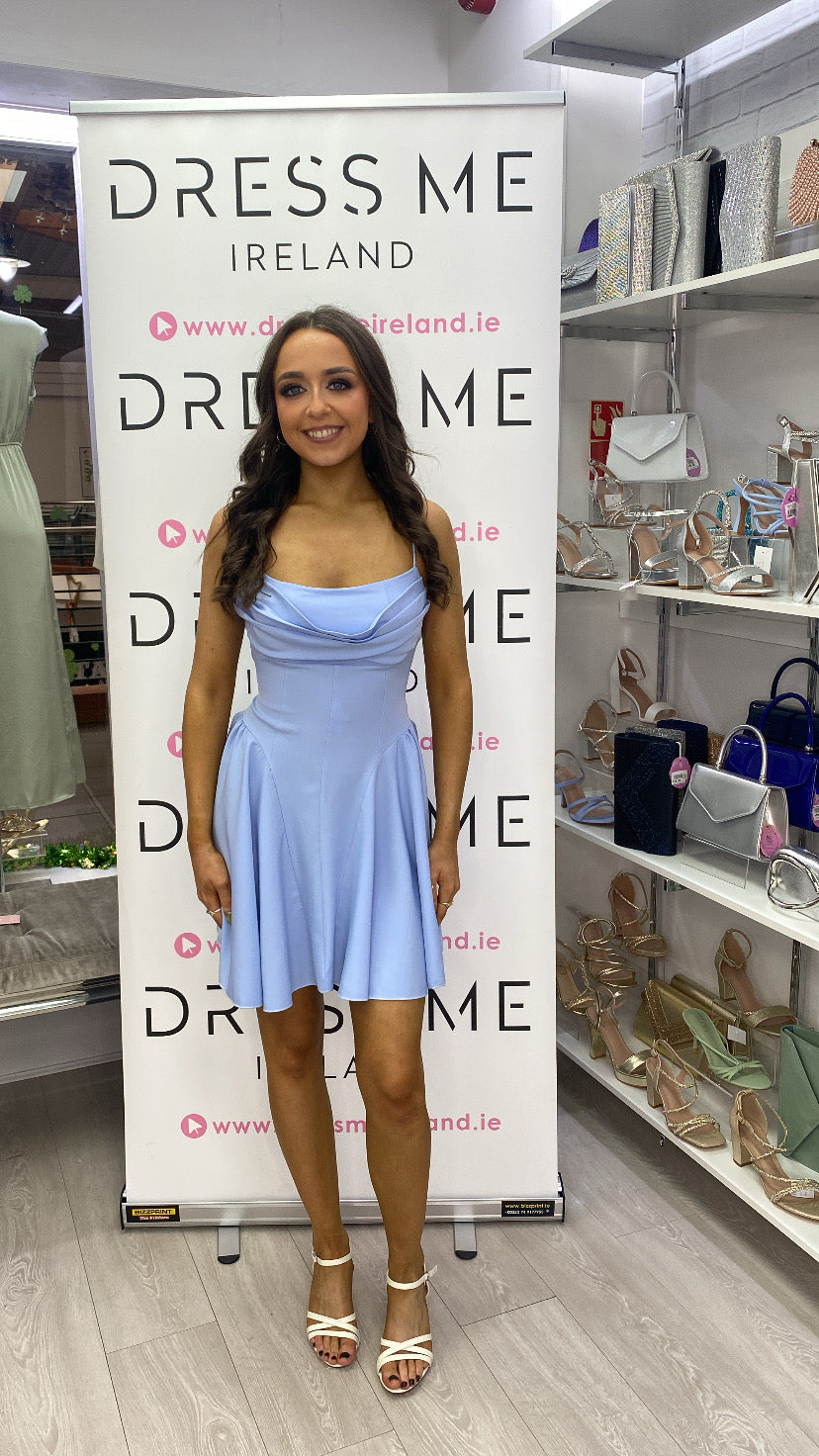 FARAH DRESS - BLUE