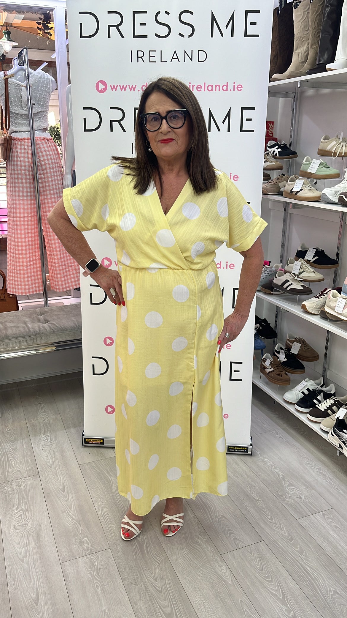 BETH DRESS - YELLOW