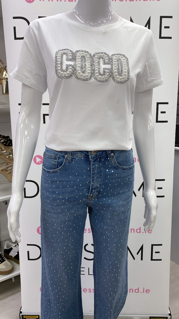 COCO WHITE T SHIRT