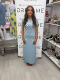 ANNA DRESS IN BLUE