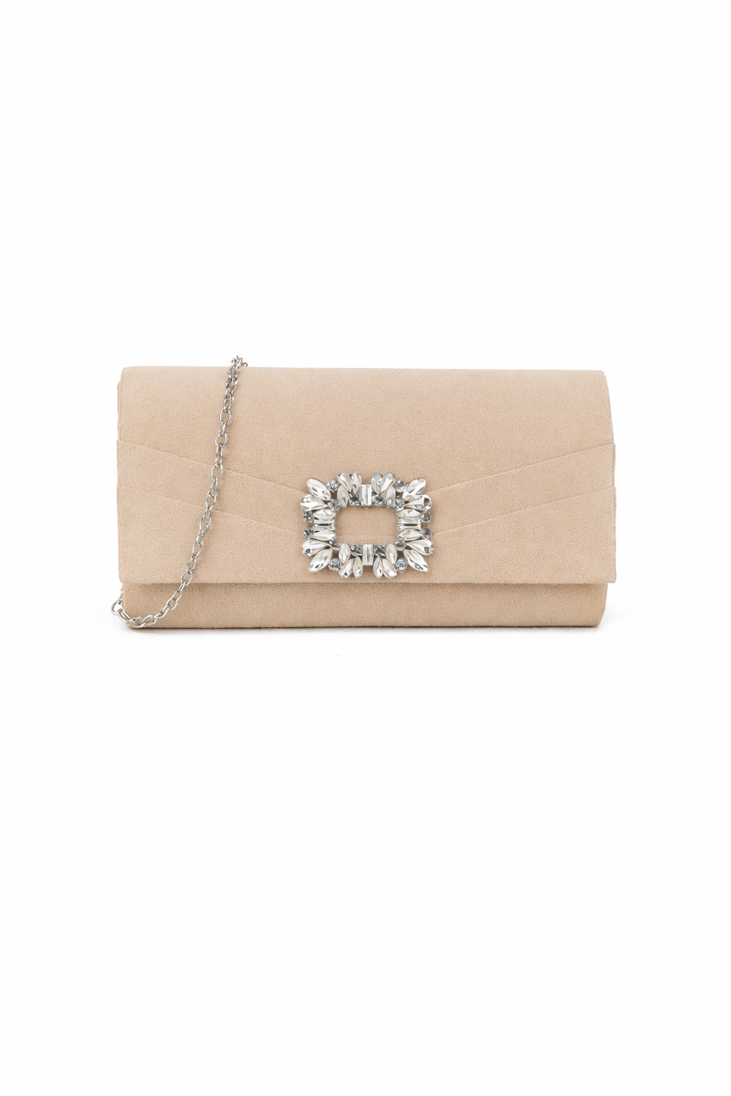 ARIA CLUTCH BAG - NUDE
