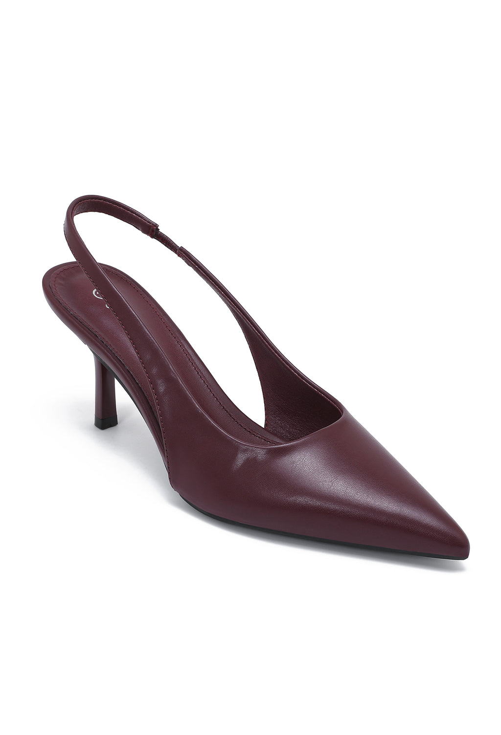Miranda Slingback Heels – Brown