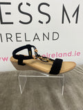 PAULA SANDAL- BLACK