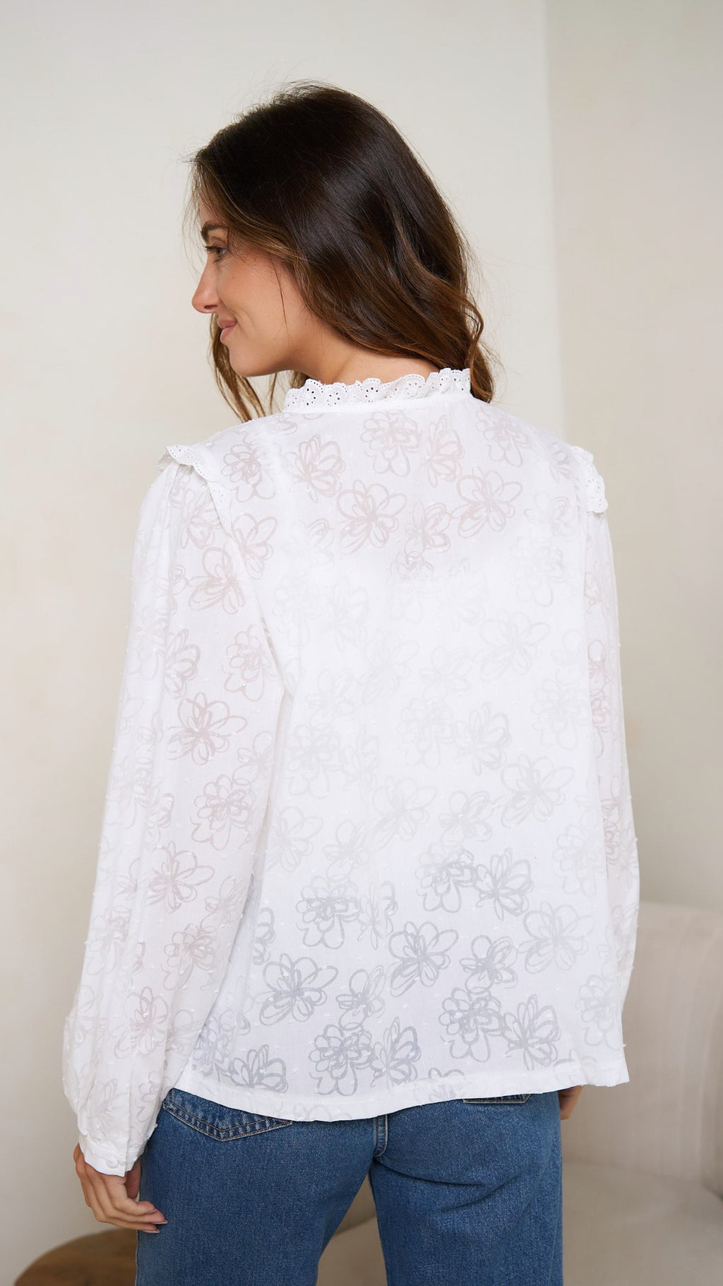 ZARA BLOUSE - WHITE