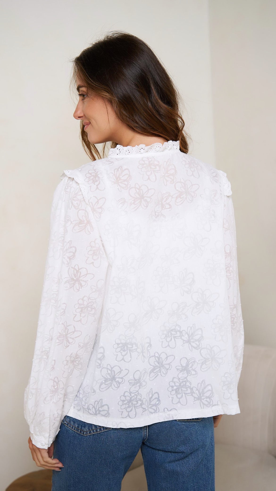 ZARA BLOUSE - WHITE