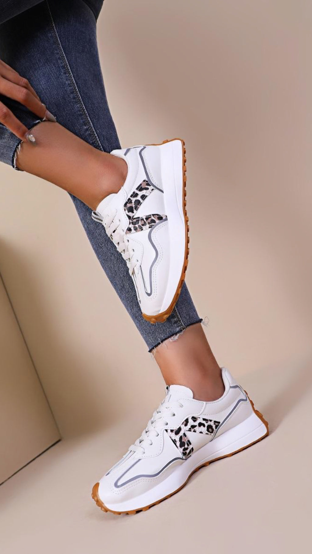 EMMA TRAINERS - LEOPARD