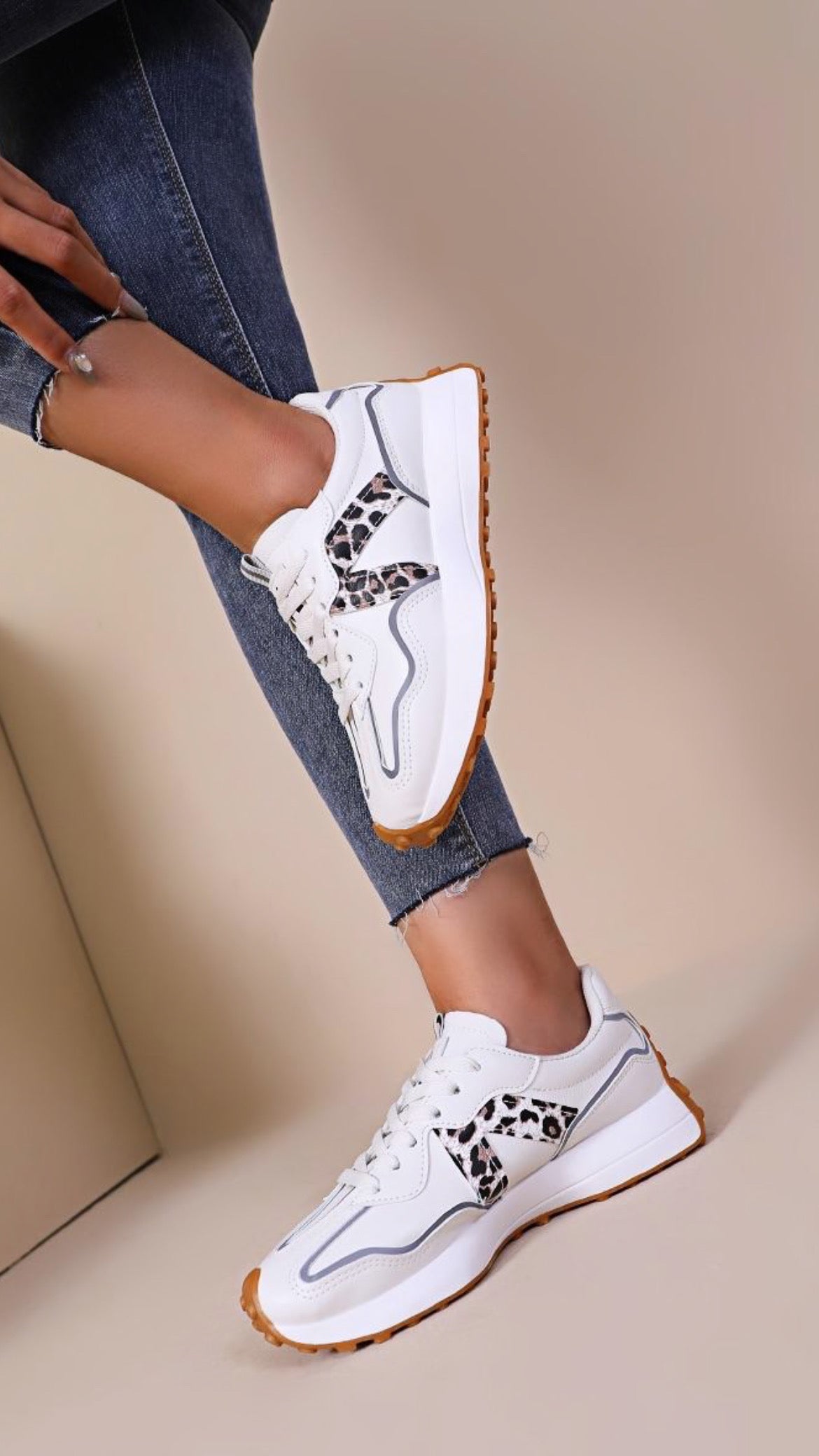 EMMA TRAINERS - LEOPARD