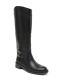 Holly Black Knee-High Riding Boots