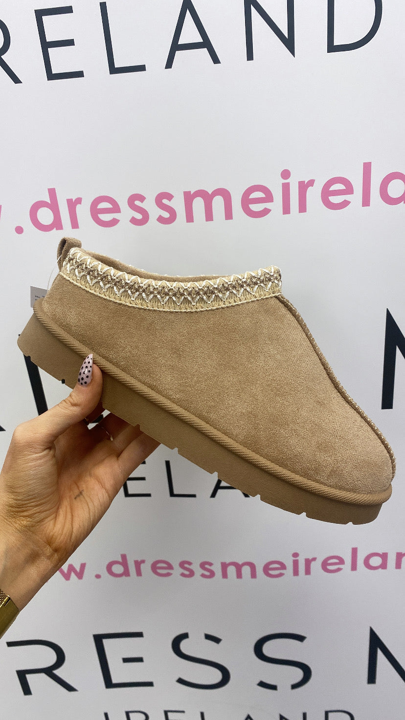 FIADH - KHAKI SLIP ON SHOE