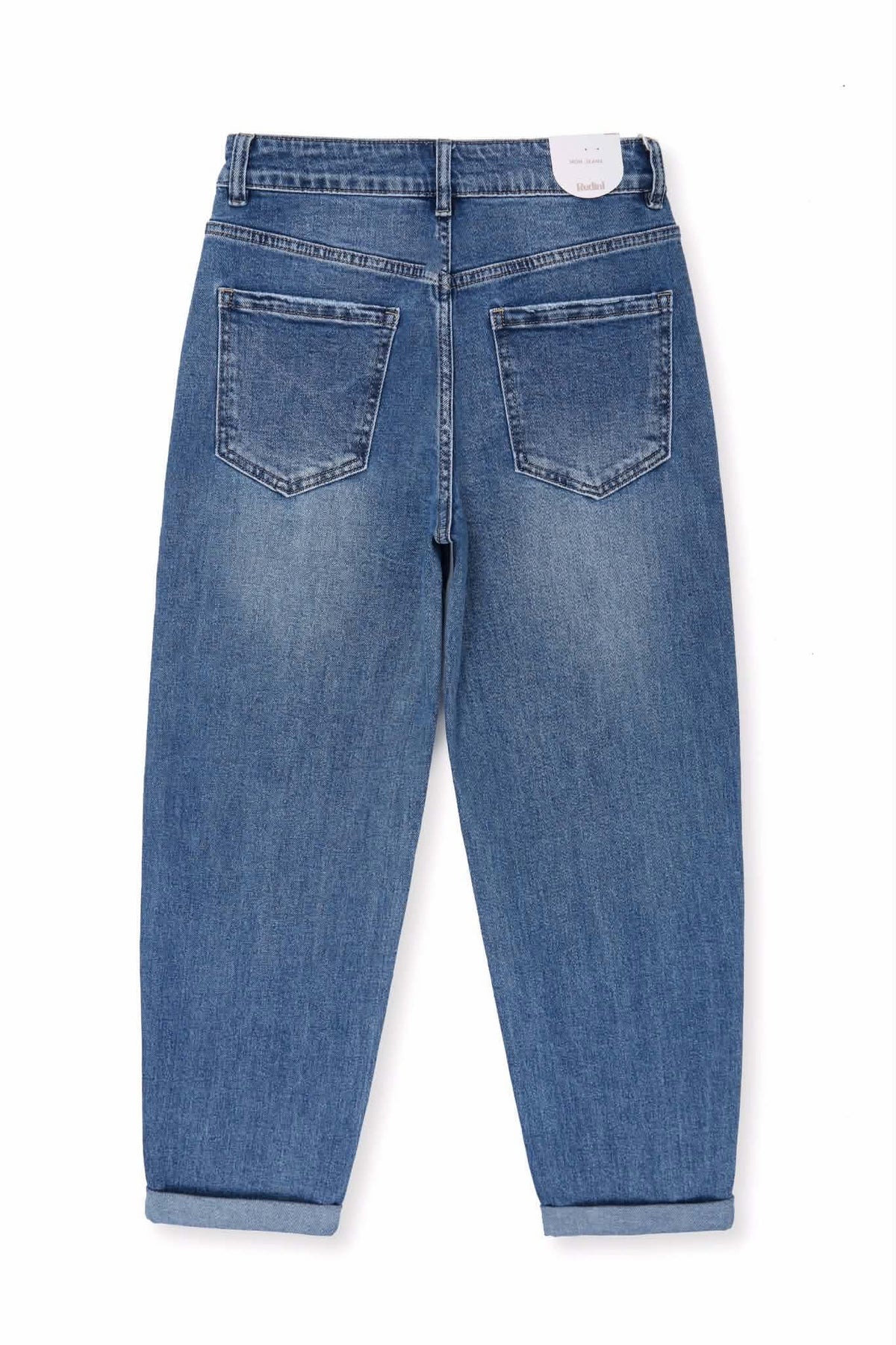 GRACE Mom Jeans - Blue