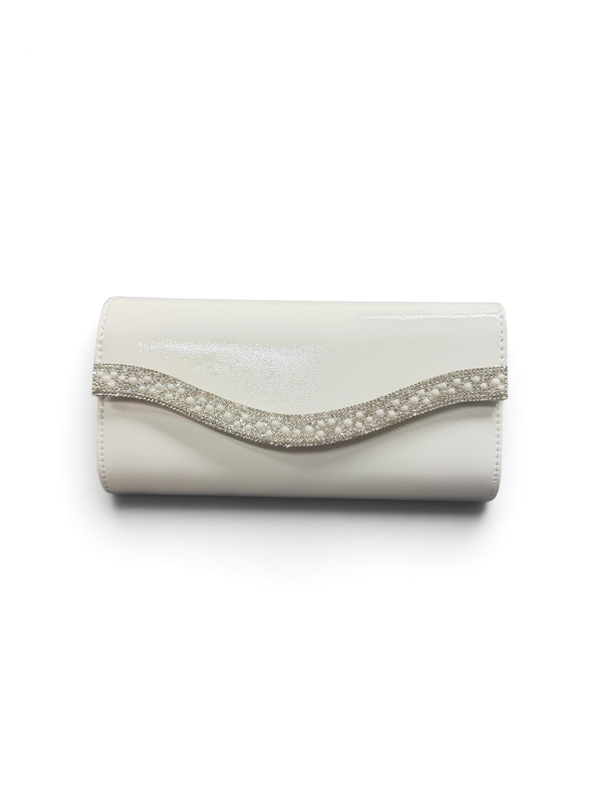 Samantha Clutch Bag White