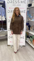 CATRIONA JACKET - BROWN