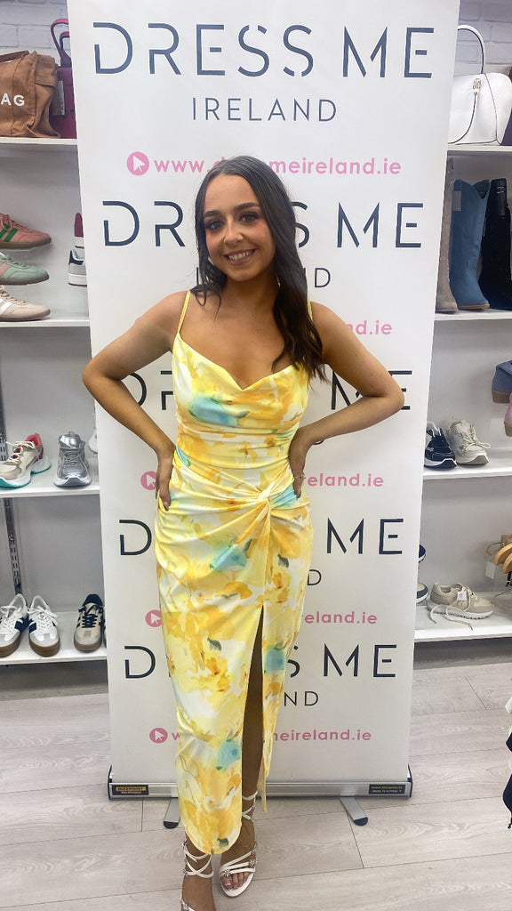 ISABELLA DRESS LEMON