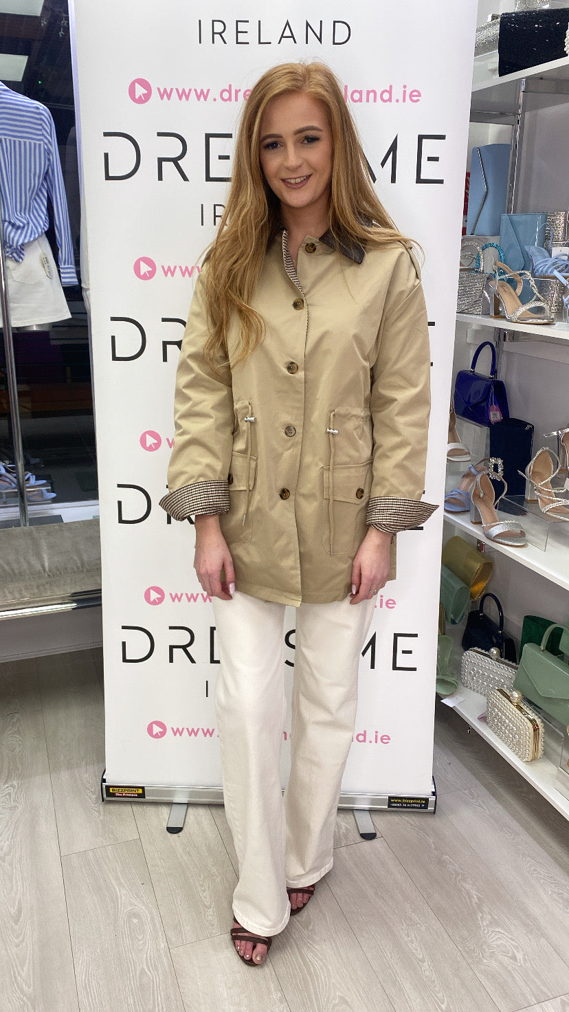 CATRIONA JACKET - BEIGE