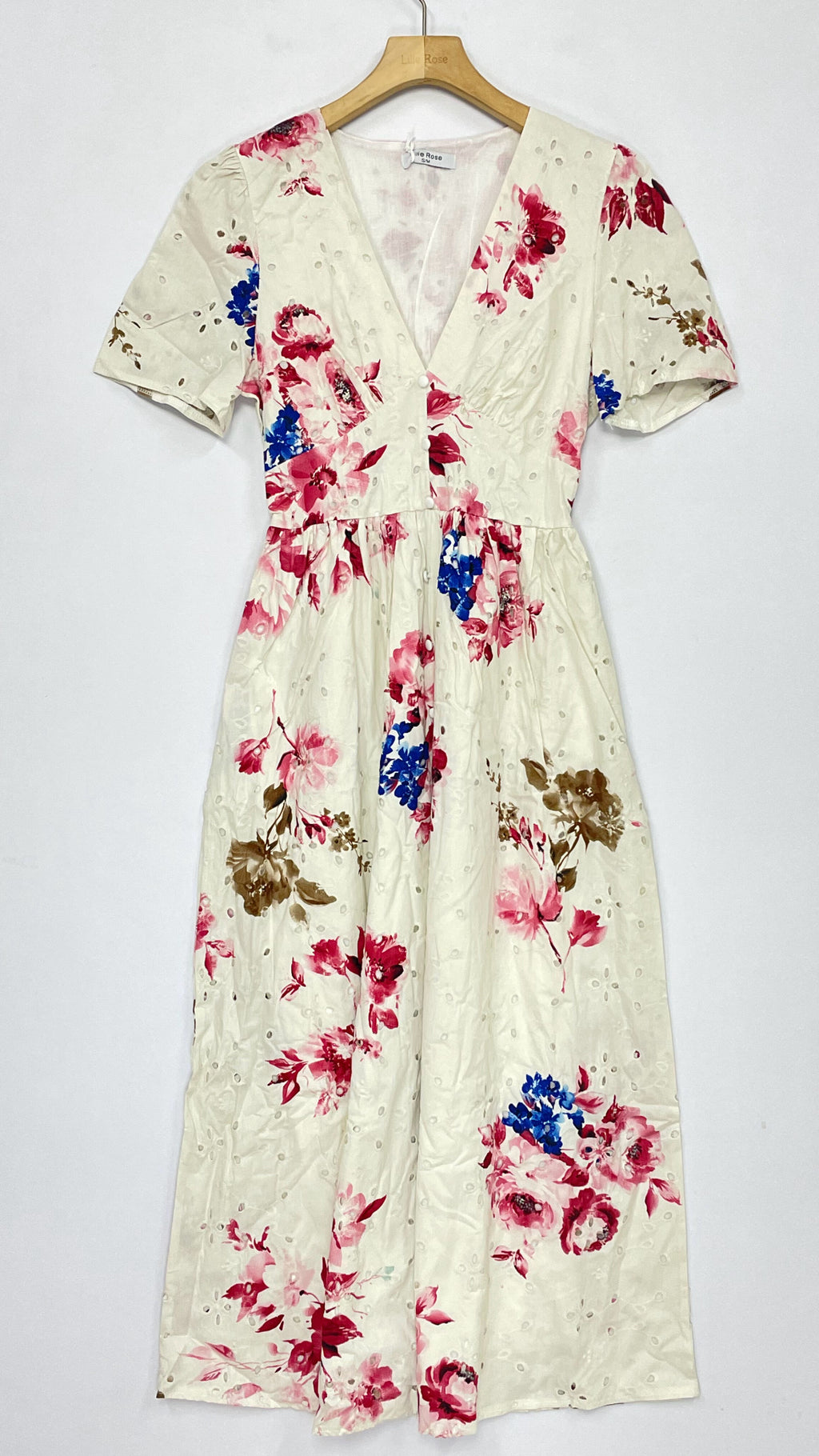 Eve Floral Print Maxi Dress