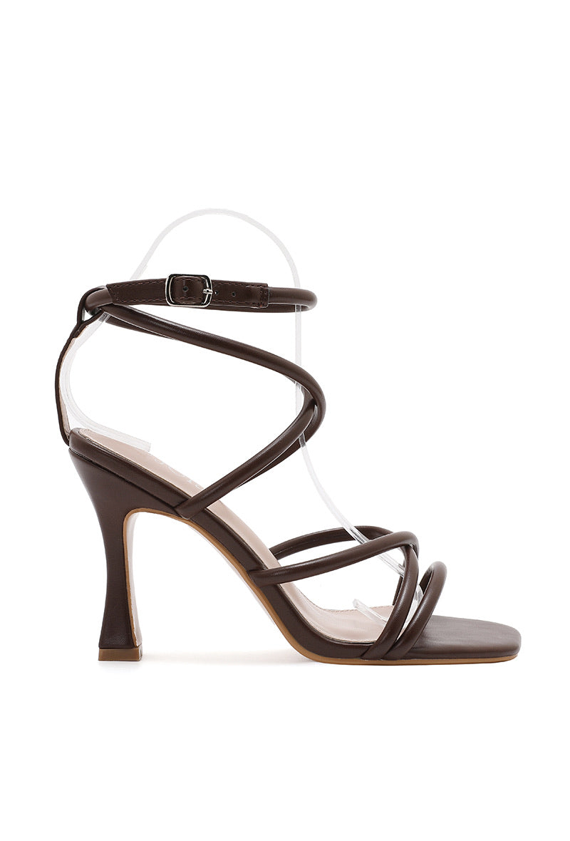 BONNIE HEEL - BROWN