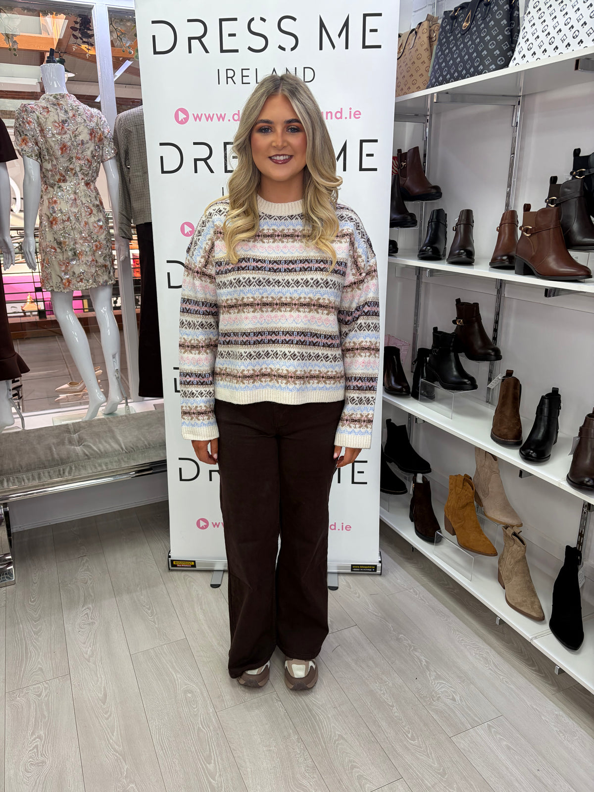 Phoebe Fair Isle Knit Jumper