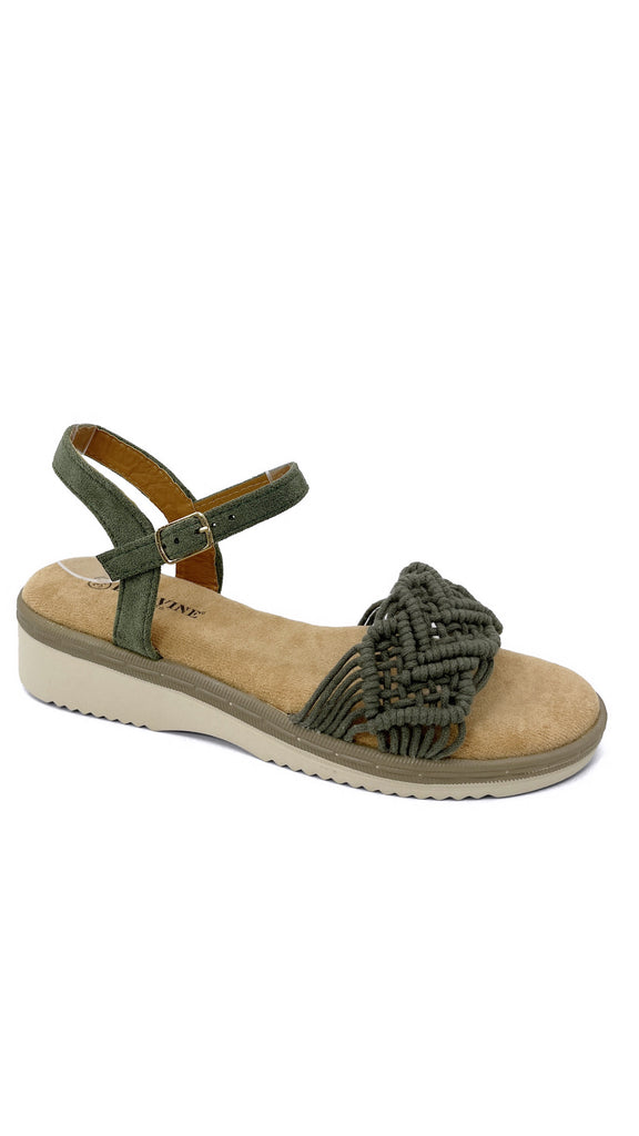 CLÍONA GREEN SANDAL