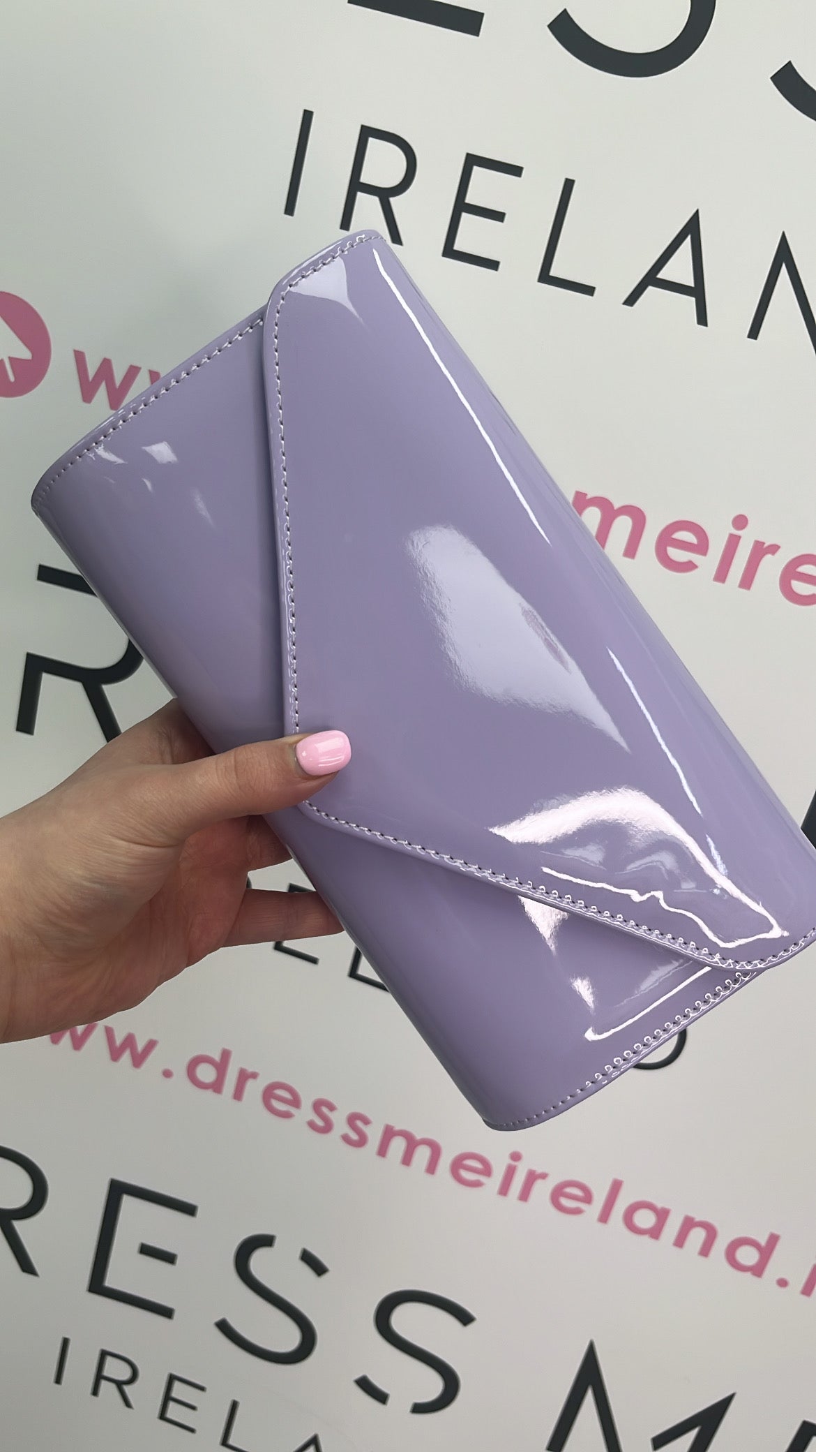 BELLA CLUTCH BAG - LILAC