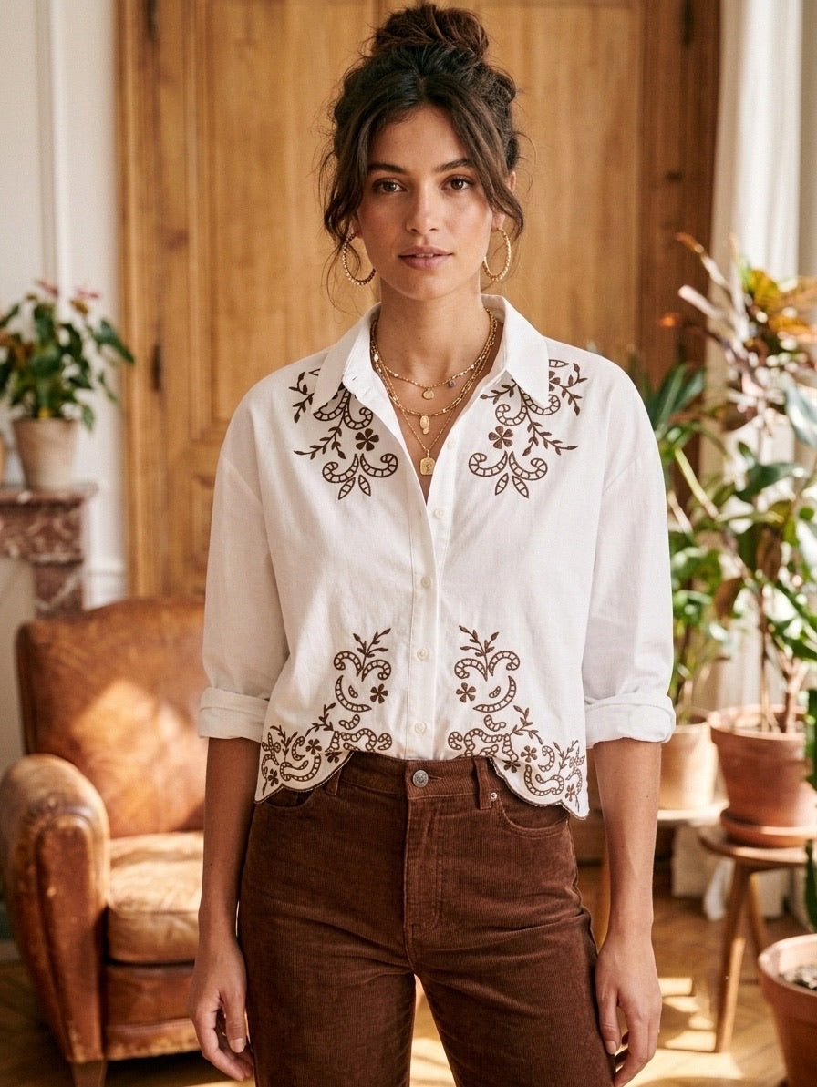 Janine Embroidered Shirt