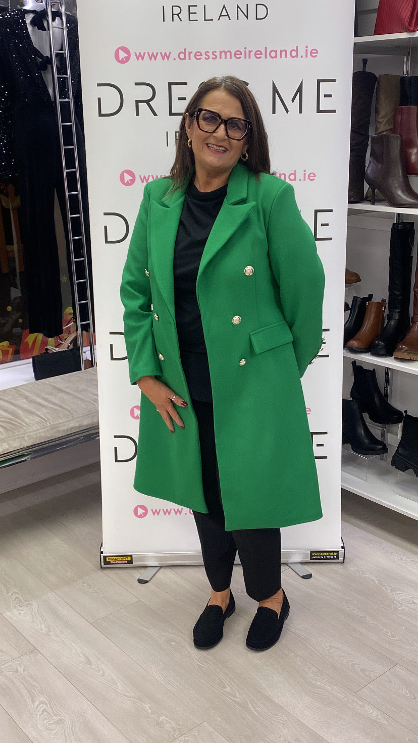 JADE COAT - GREEN