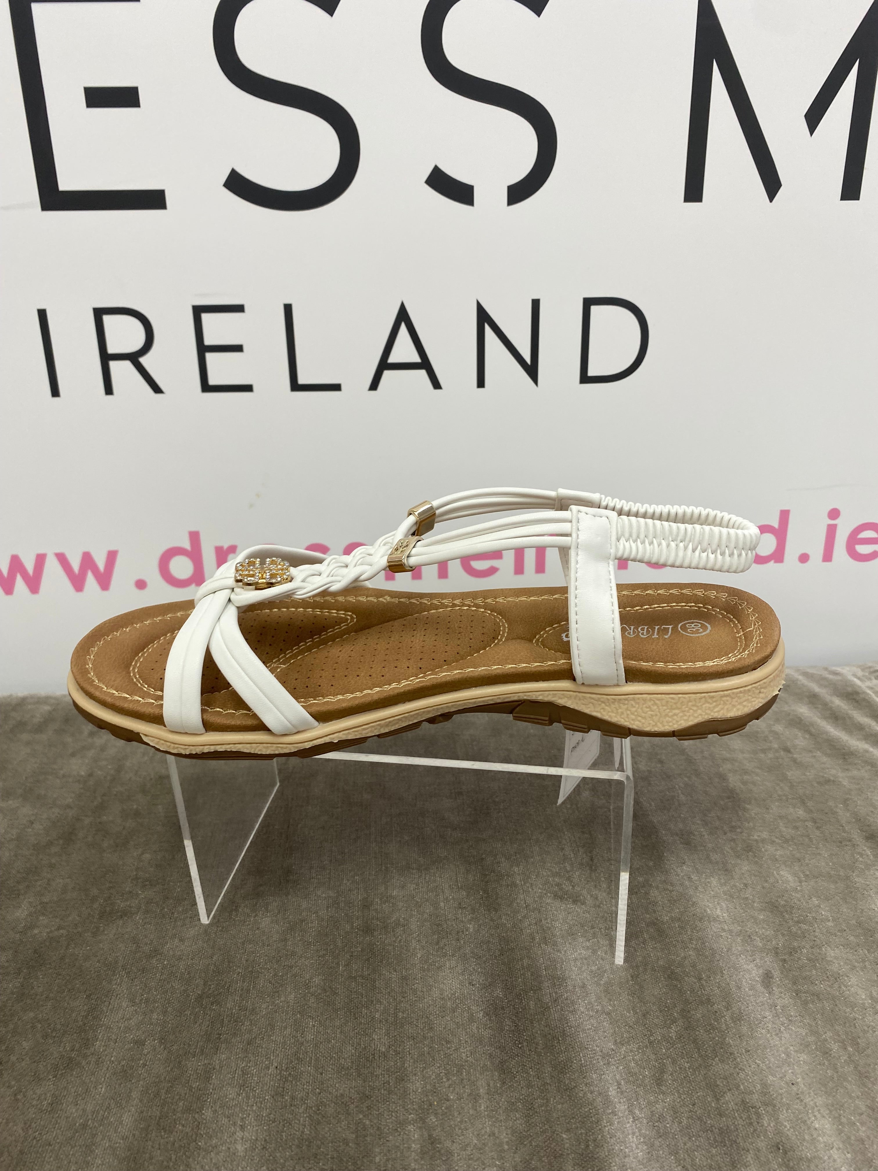 NORMA SANDAL - WHITE