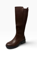 DONNA LONG BOOT BROWN