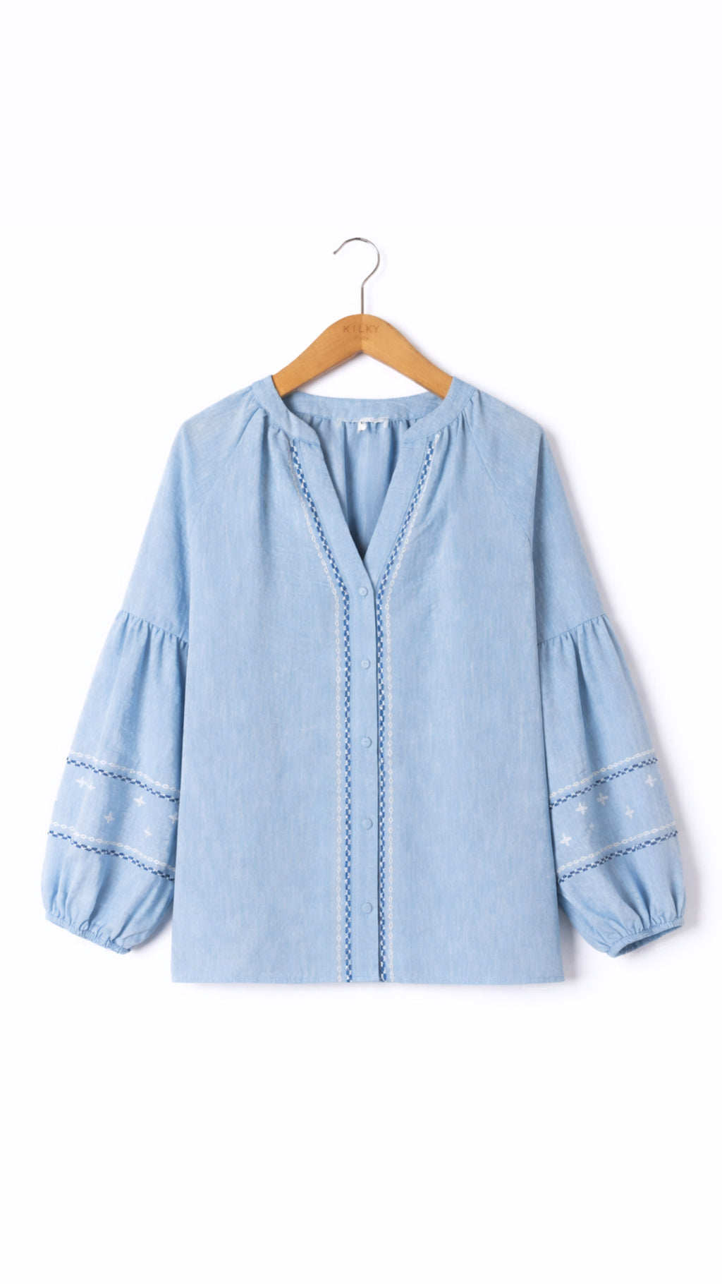 NICOLE SHIRT - BLUE