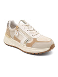 Emer Platform Trainers – Beige