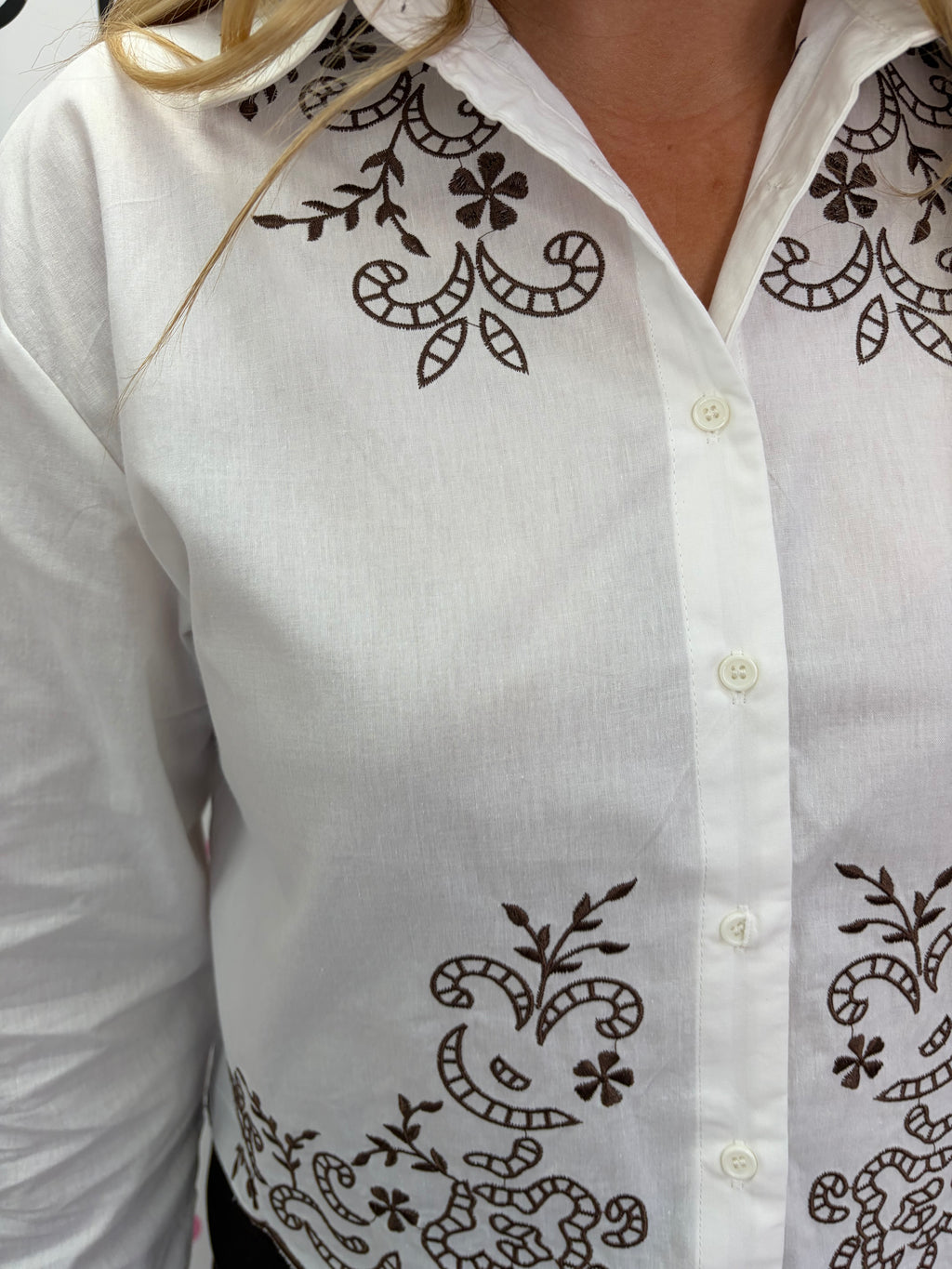 Janine Embroidered Shirt