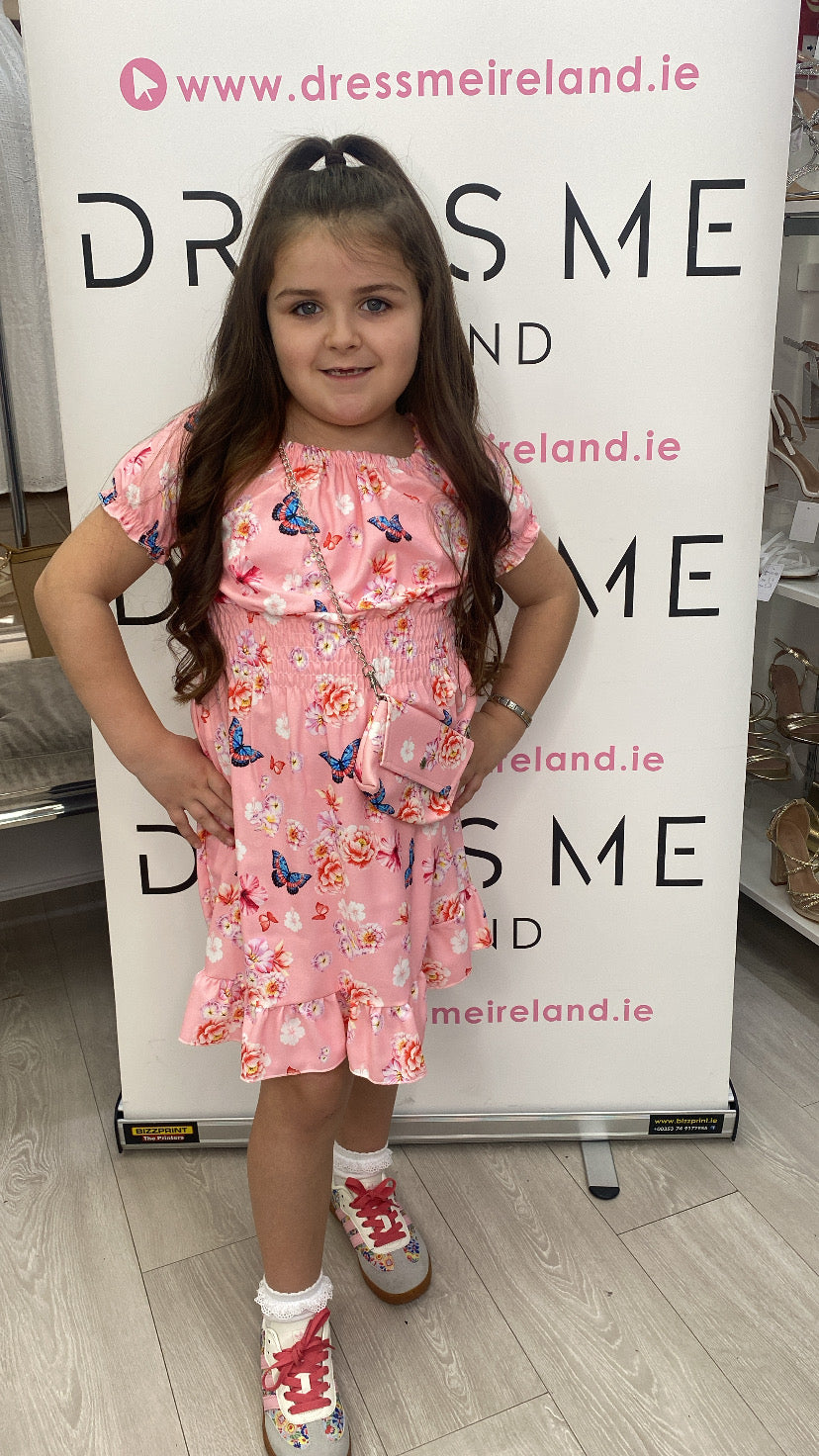 SADIE DRESS - PINK