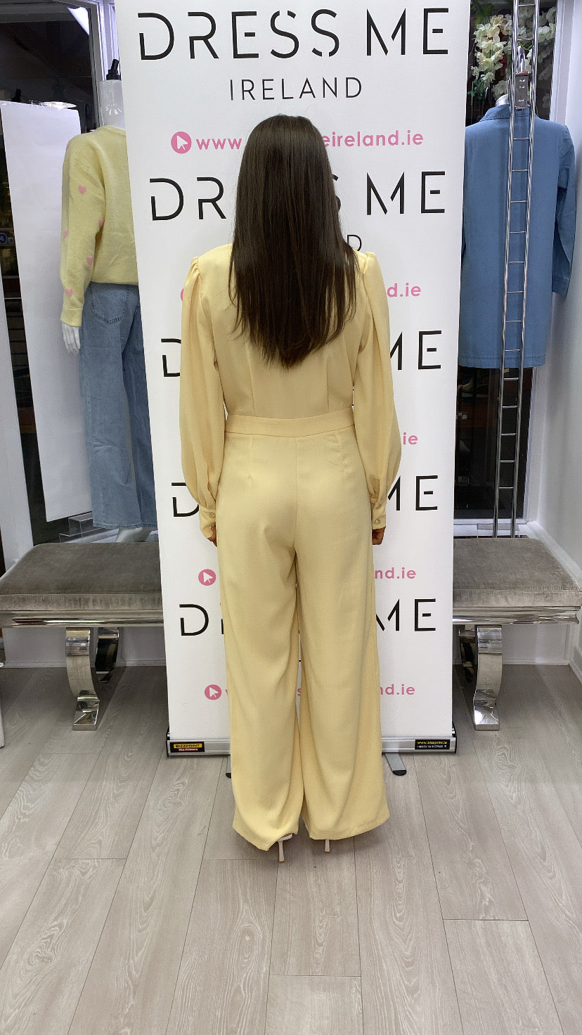 LAUREN JUMPSUIT - YELLOW