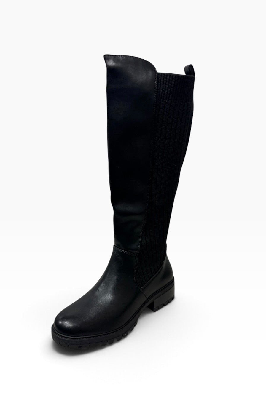 DONNA LONG BOOT BLACK