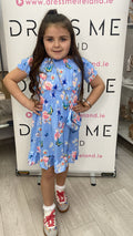 SADIE DRESS - BLUE