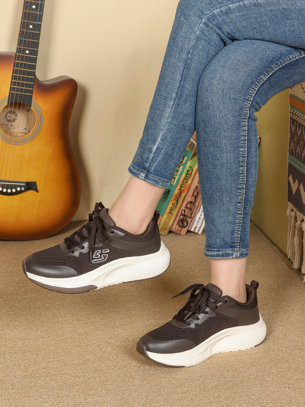 Roxanne Brown Women’s Retro Chunky Trainers