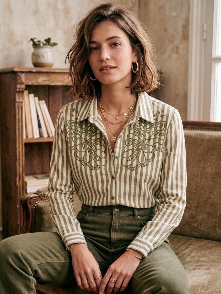 Pippa Embroidered Shirt