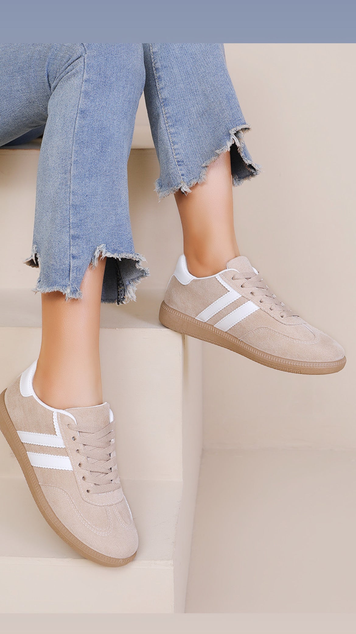 LETTY TRAINNER BEIGE