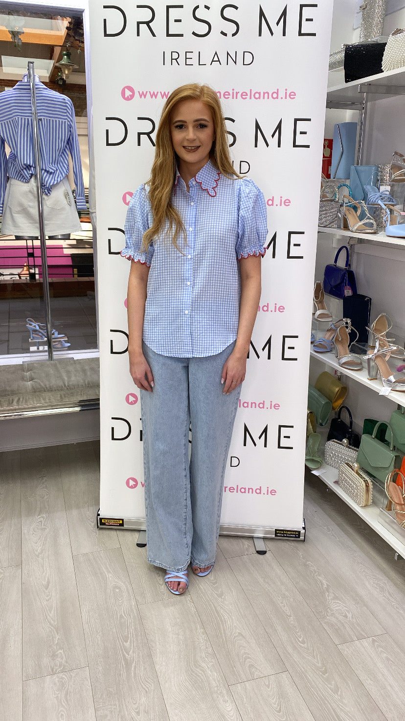 LUCY SHIRT - BLUE