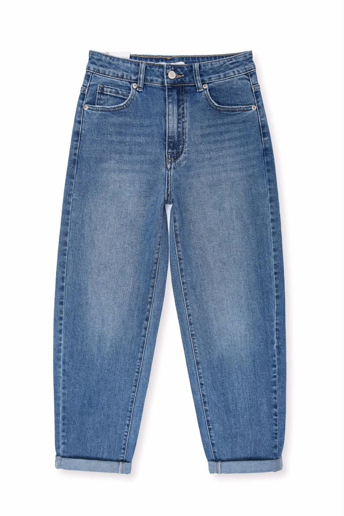 GRACE Mom Jeans - Blue