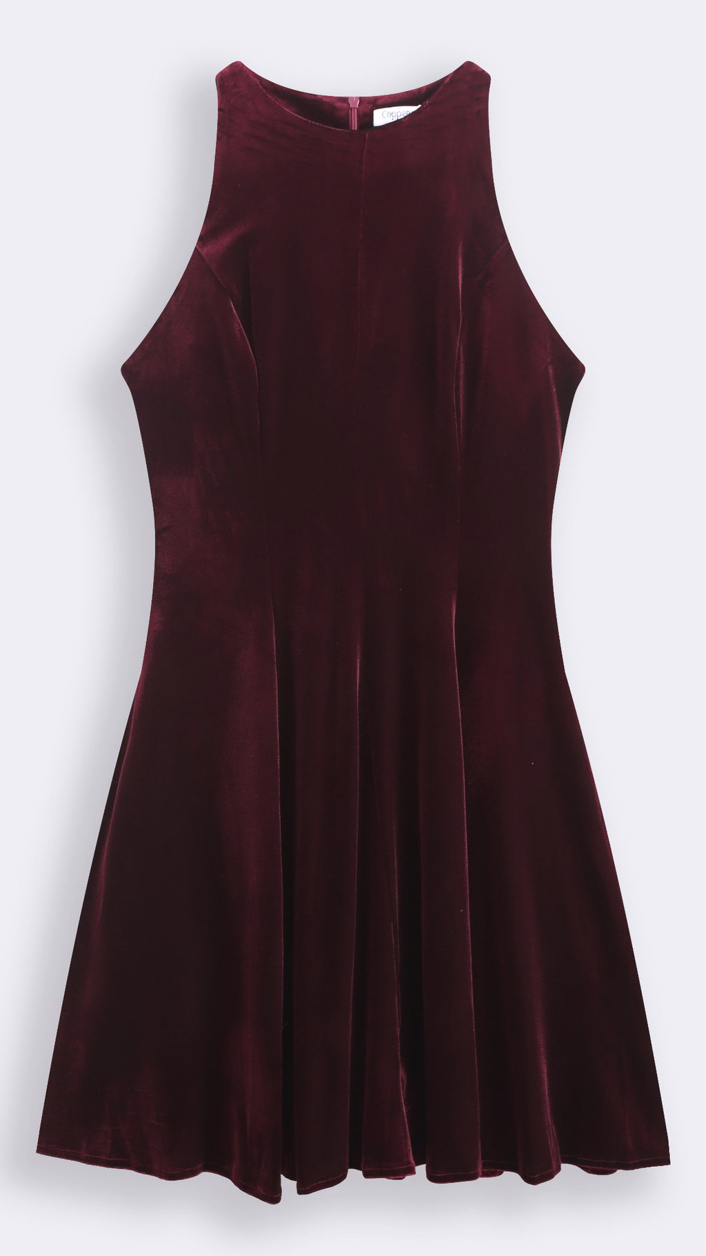 SALLY DRESS - BURGANDY
