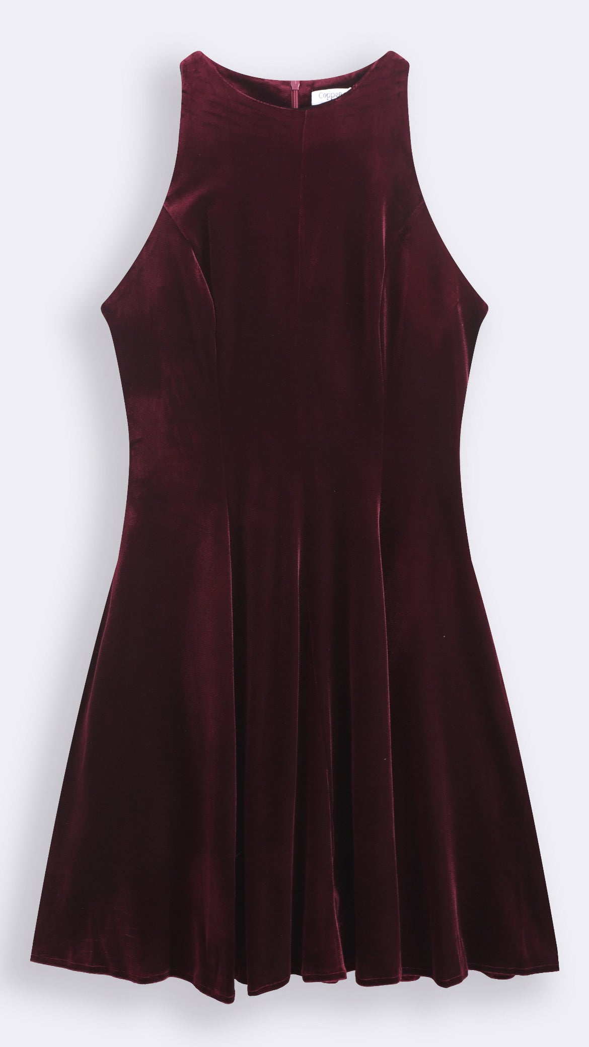 SALLY DRESS - BURGANDY