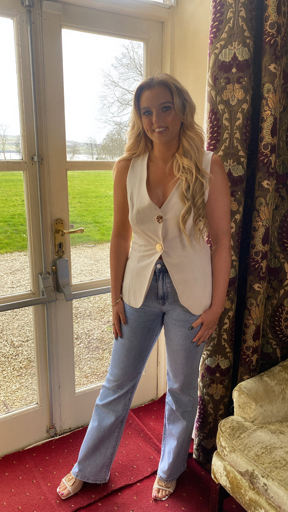 ROSIE WAISTCOAT BEIGE