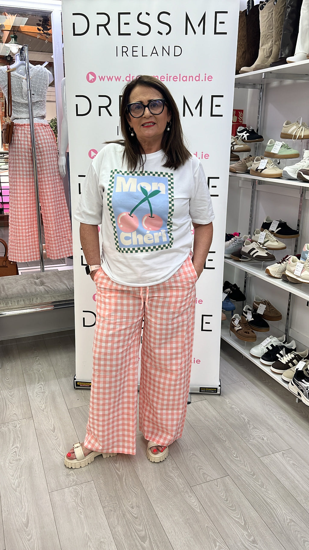 SHANNON TROUSERS - PINK