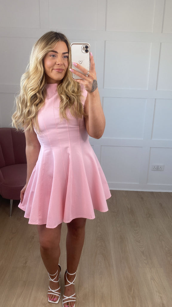 POLLY DRESS PINK