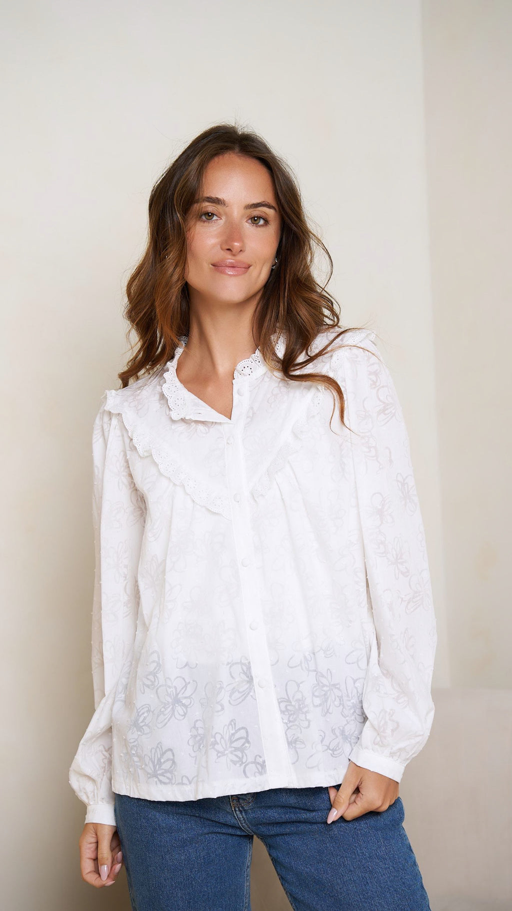 ZARA BLOUSE - WHITE