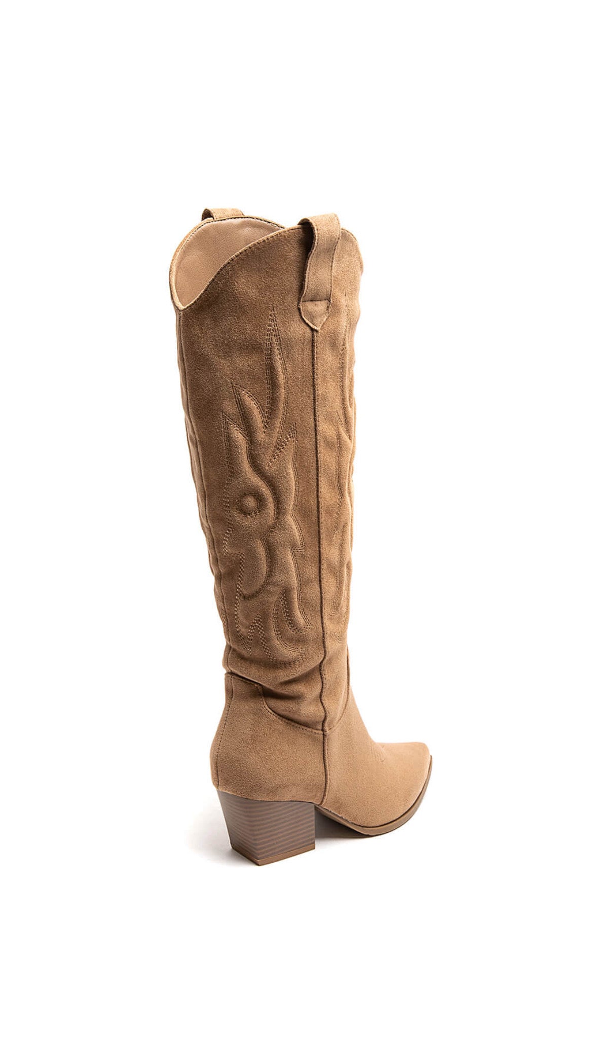 EVE COWBOY WESTERN BOOTS - CAMEL