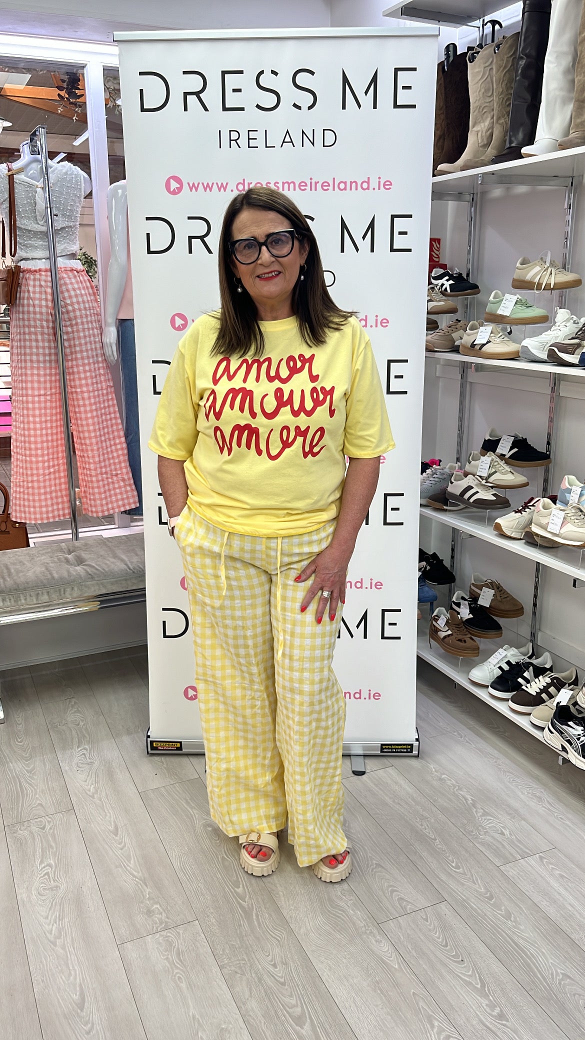 SHANNON TROUSERS - YELLOW