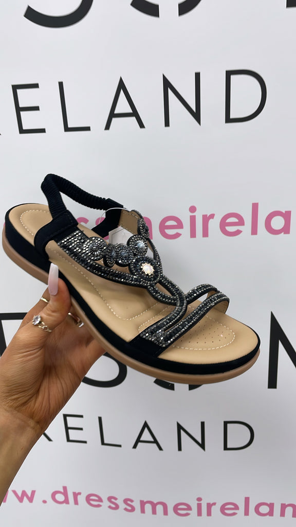 BONNIE BLACK SANDAL