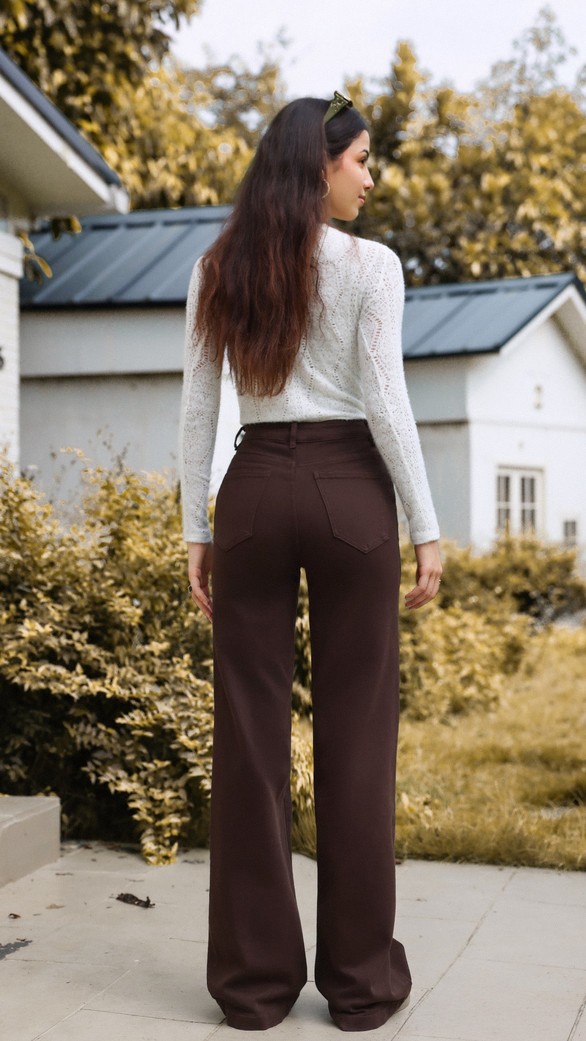 CARA JEANS - BROWN